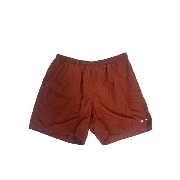 REI mens Burnt ornage Brown Swim Trunks Size XL - Picture 1 of 4